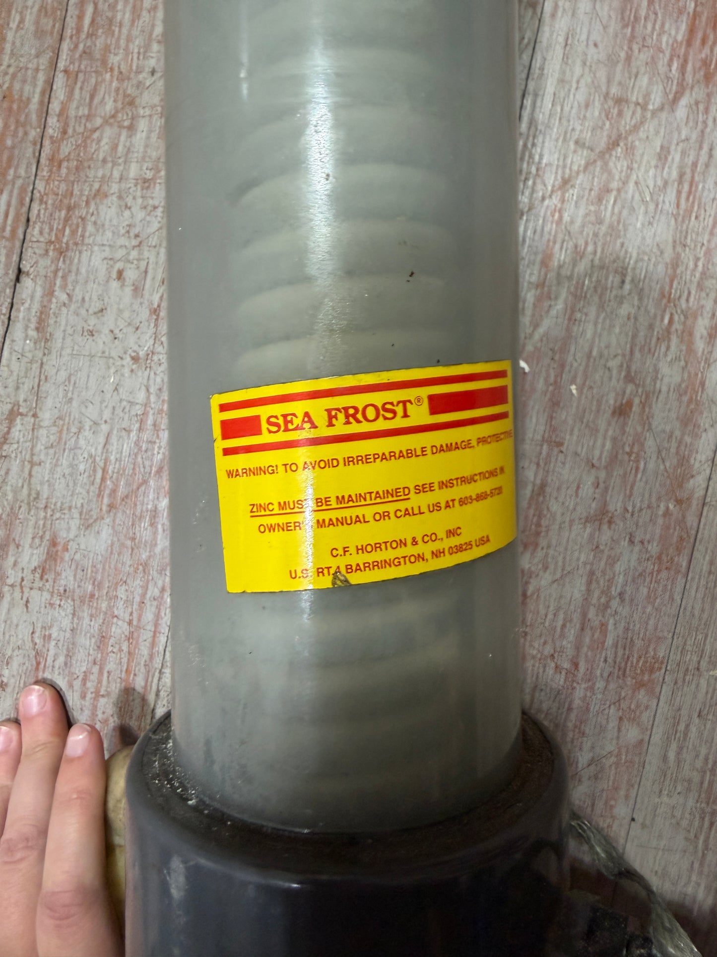 SeaFrost ED Condenser - 17" Tall