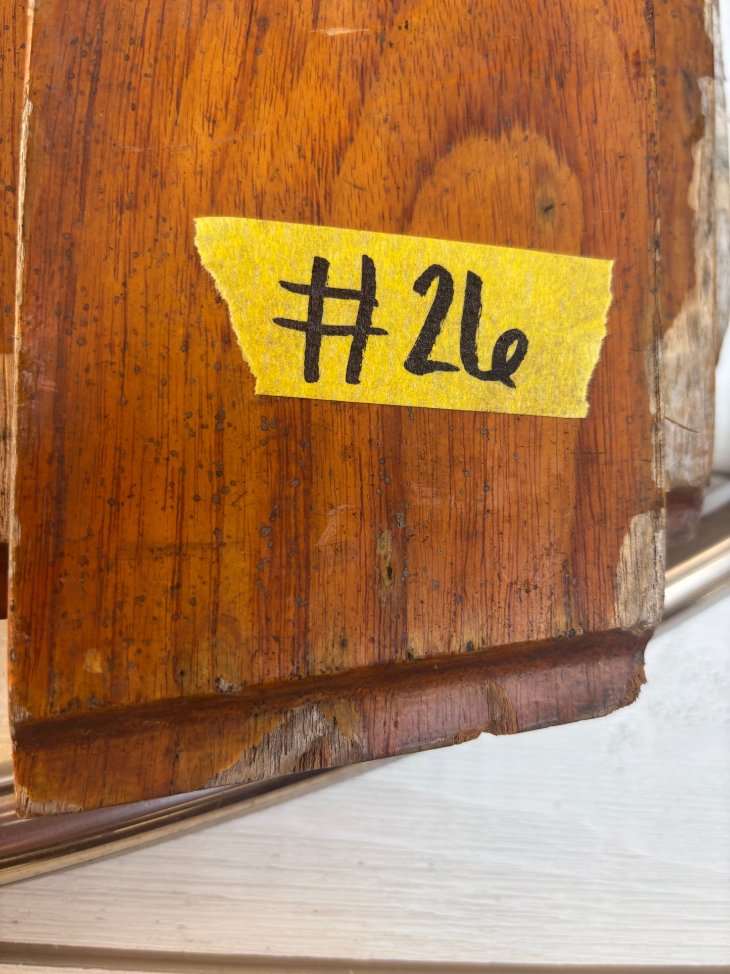 Set of 4 Companion Way Boards OFF Soverel 30 -- #26