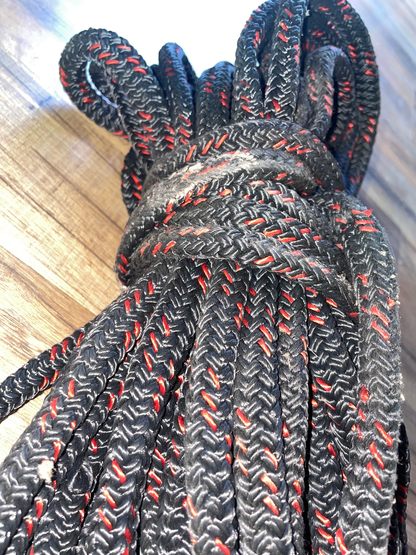 110’ OF 9/16” Double Braided Line