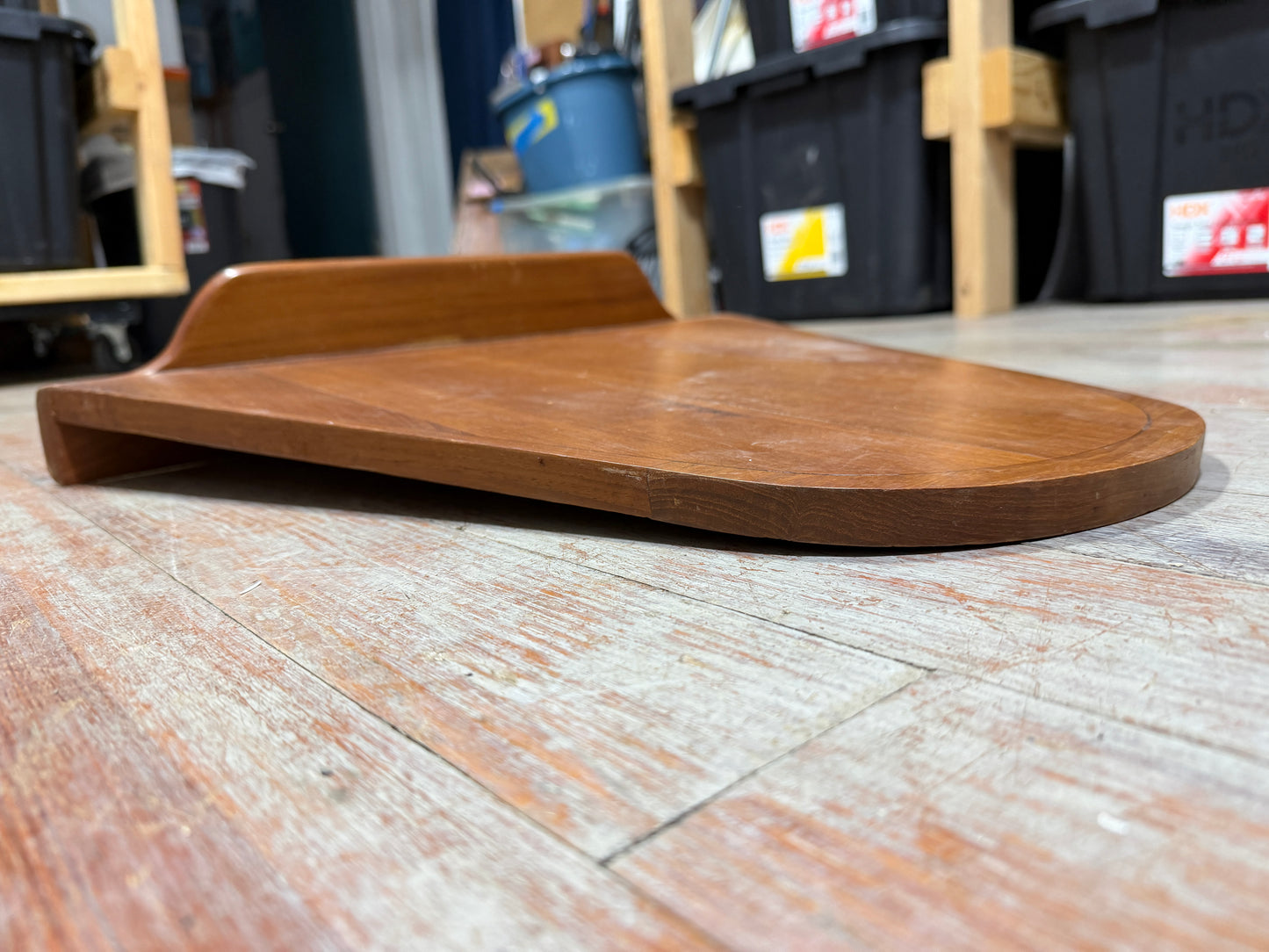 Rounded Triangle Wood Piece - Rafiki 35 -- #246