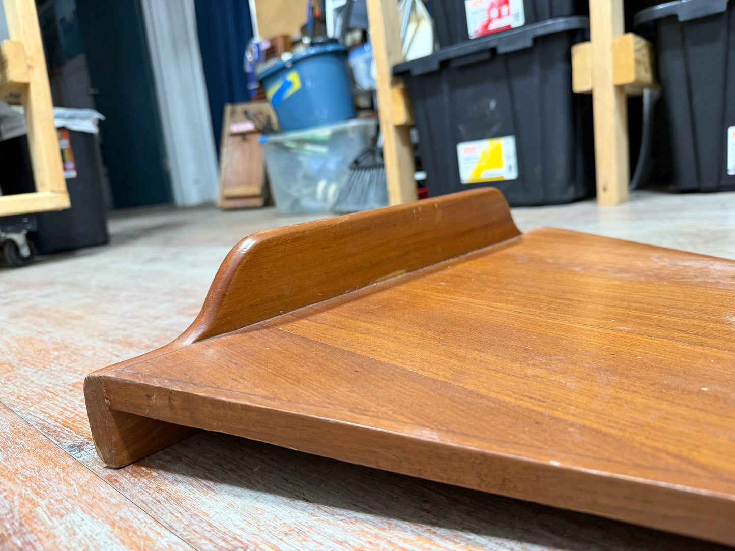 Rounded Triangle Wood Piece - Rafiki 35 -- #246