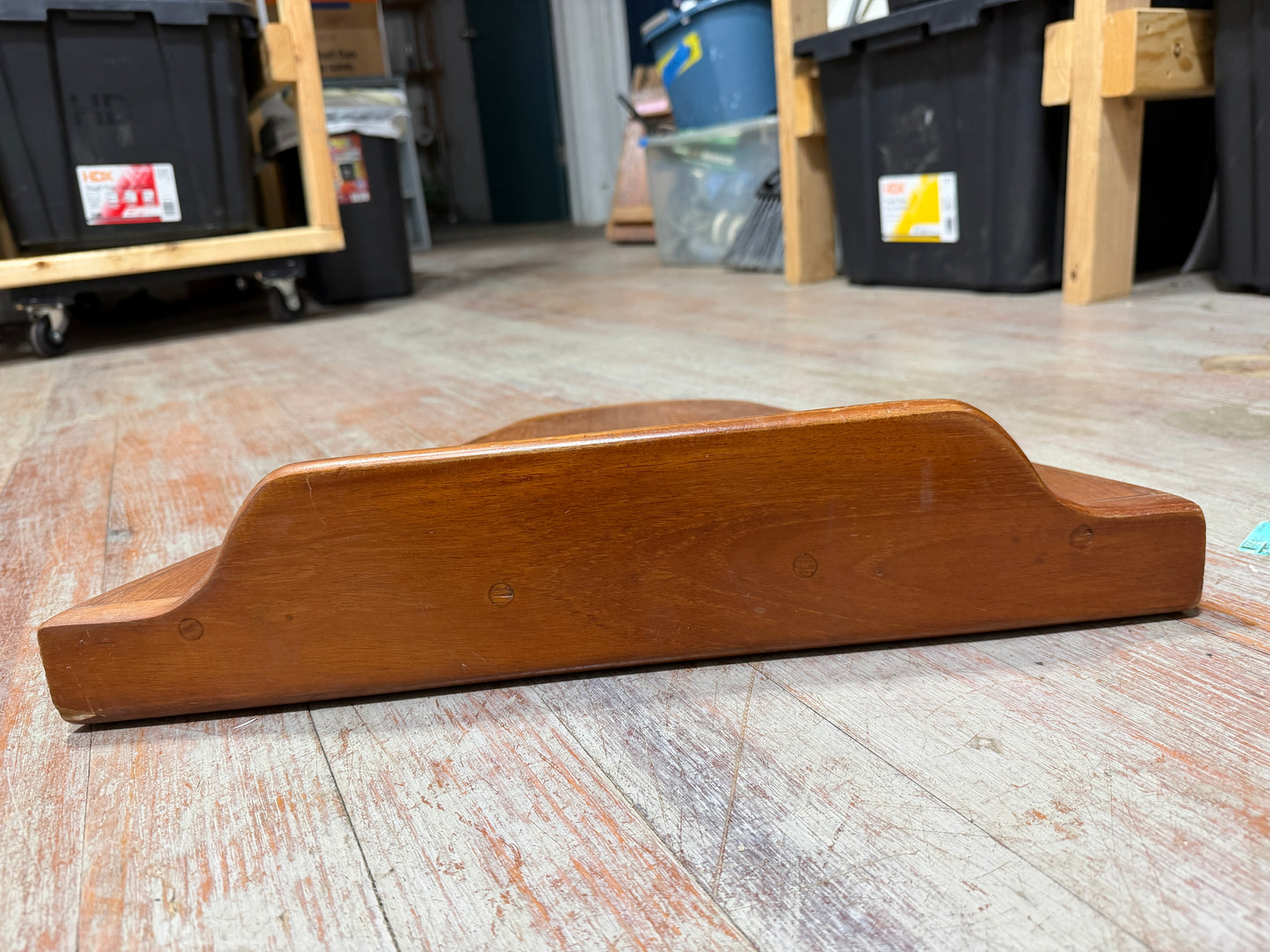 Rounded Triangle Wood Piece - Rafiki 35 -- #246