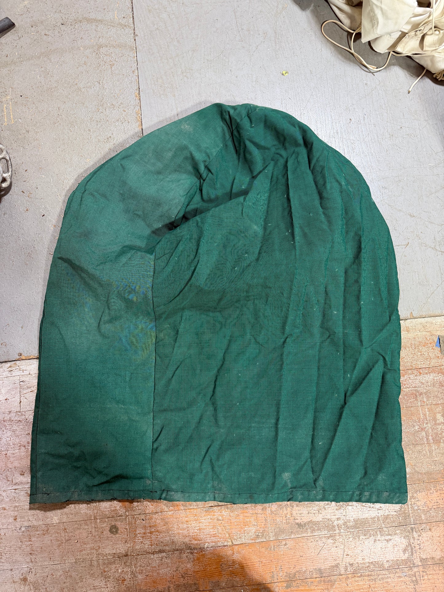 22" Green Canvas Wheel Cover
