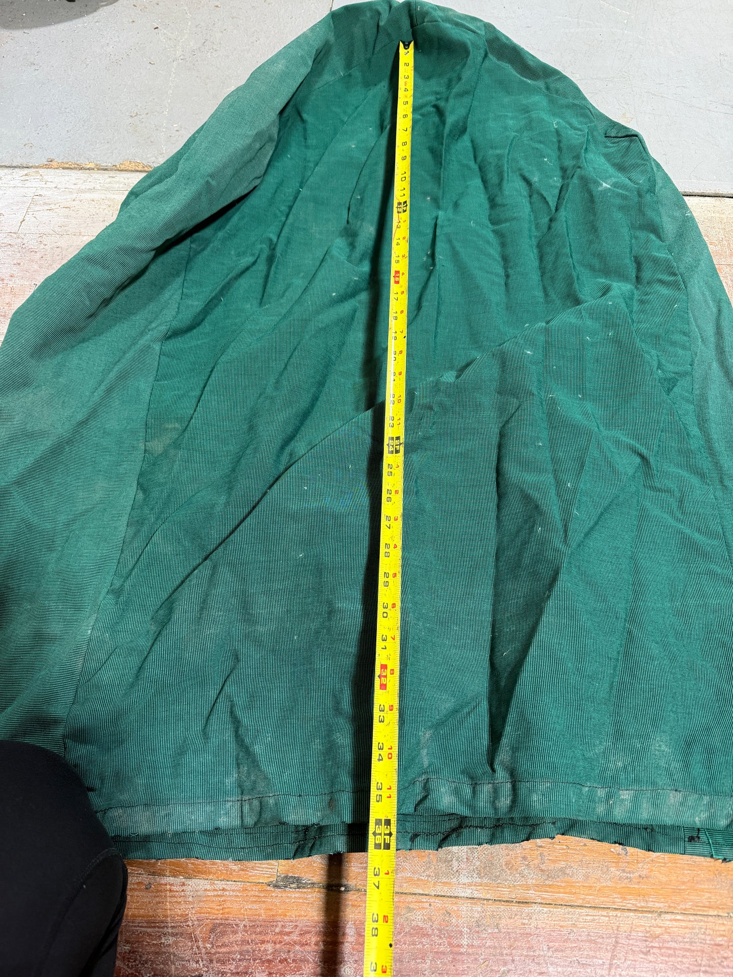 22" Green Canvas Wheel Cover