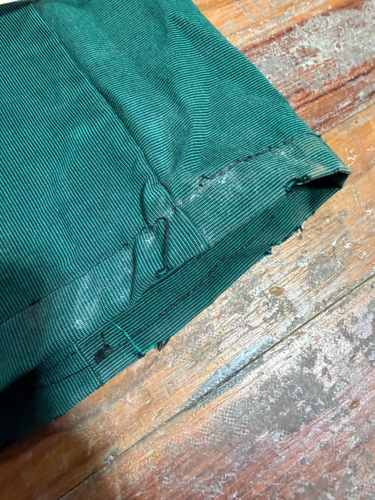 22" Green Canvas Wheel Cover