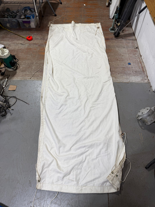 93" Long x 60" Wide White Canvas - Boom Tent - OFF Sealark 33