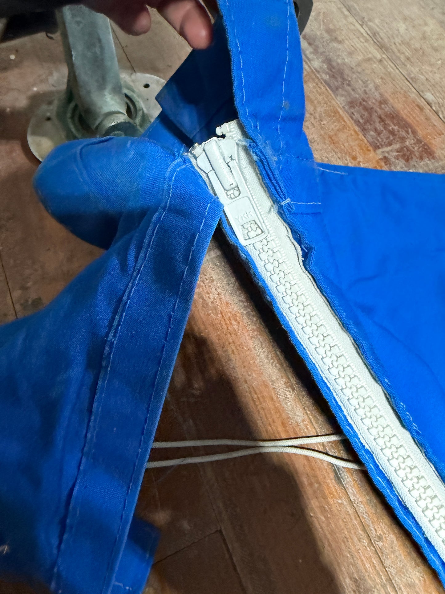 13'3" Pacific Blue Mainsail Canvas Cover OFF Hunter 30