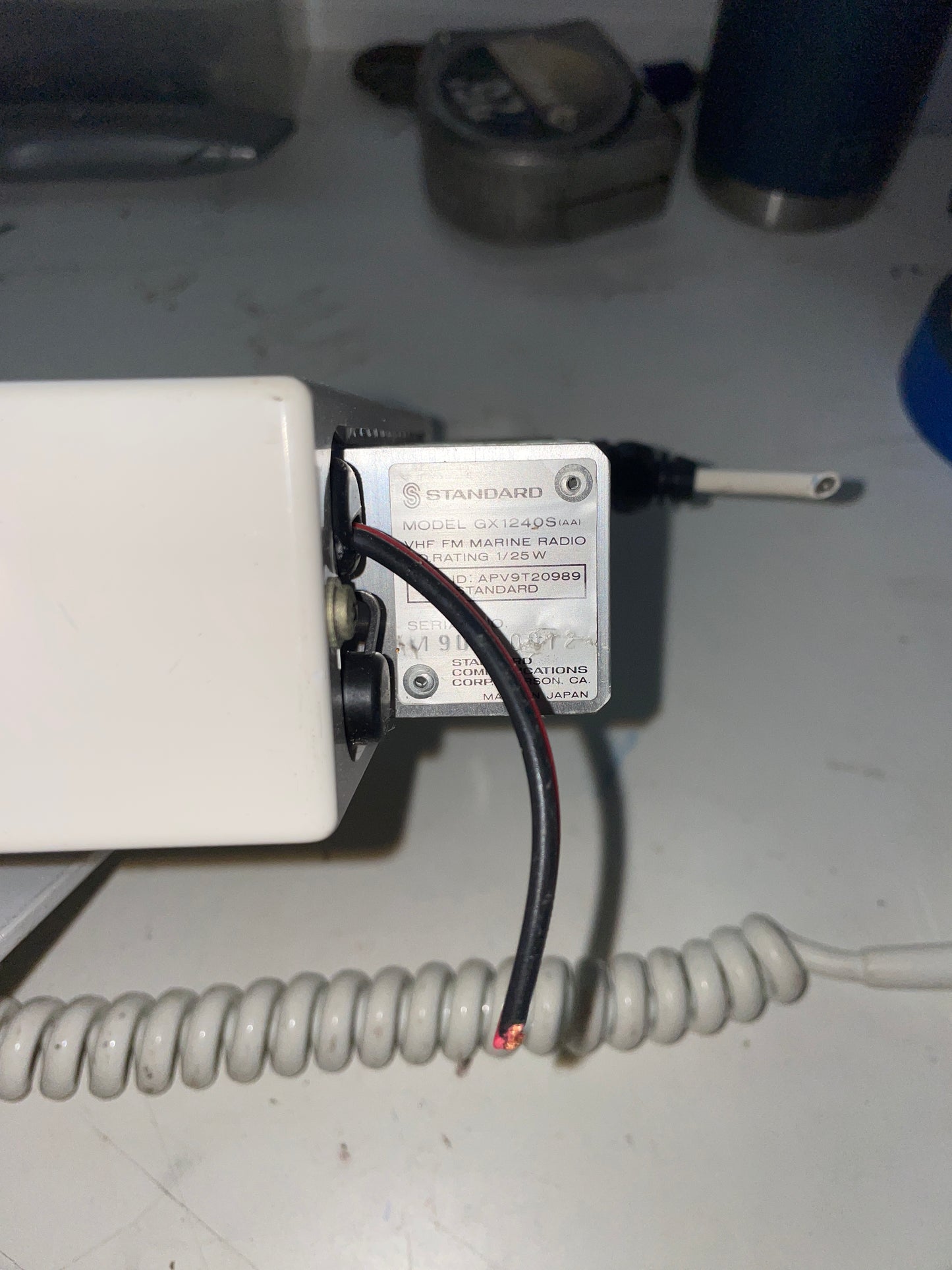 Standard Horizon Eclipse Marine Radio MODEL GX1240S