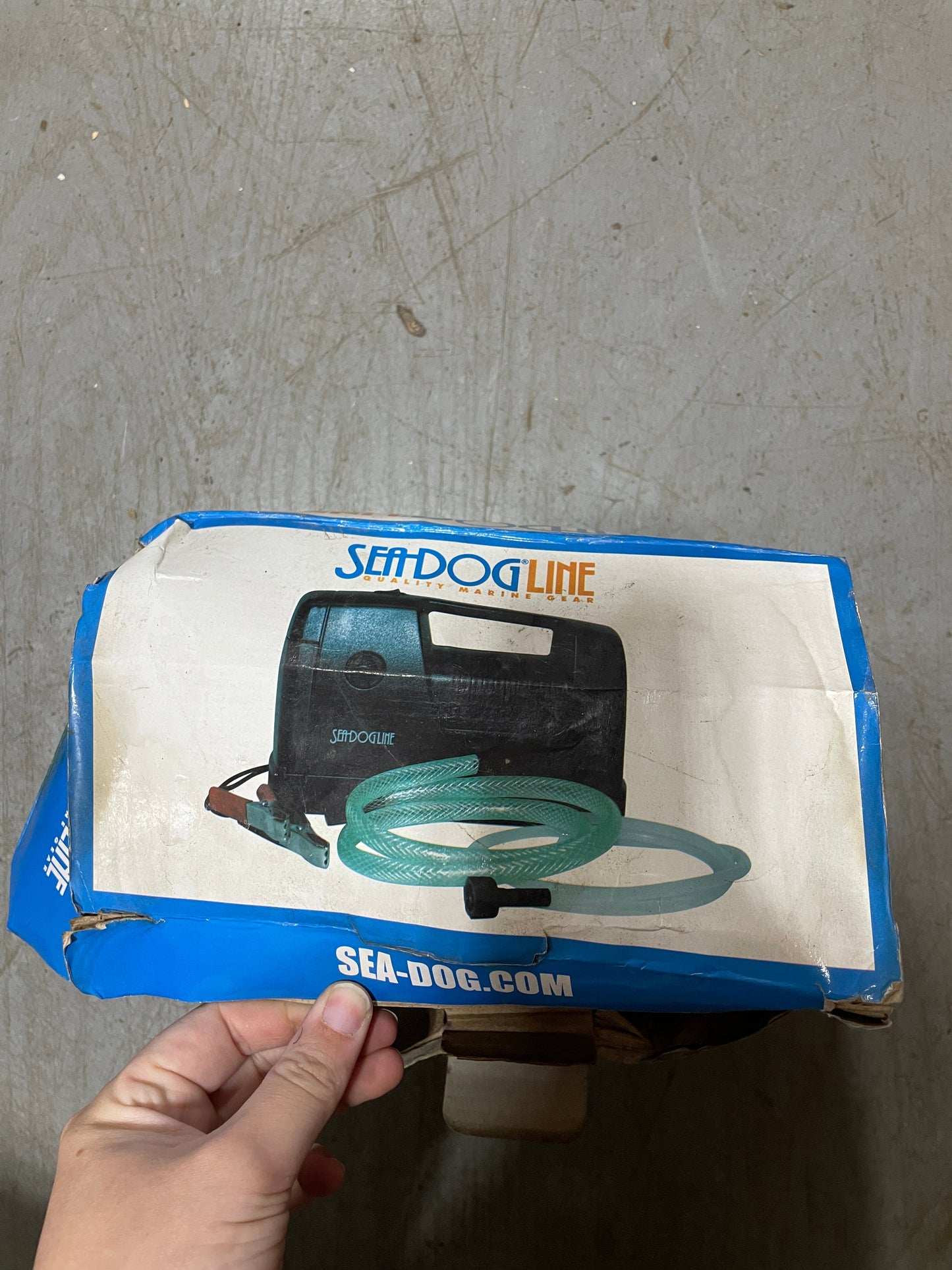 Seadog Line Deluxe Electric Oil Pump - 501070-3 - NEW Missing the Battery Terminal Clips