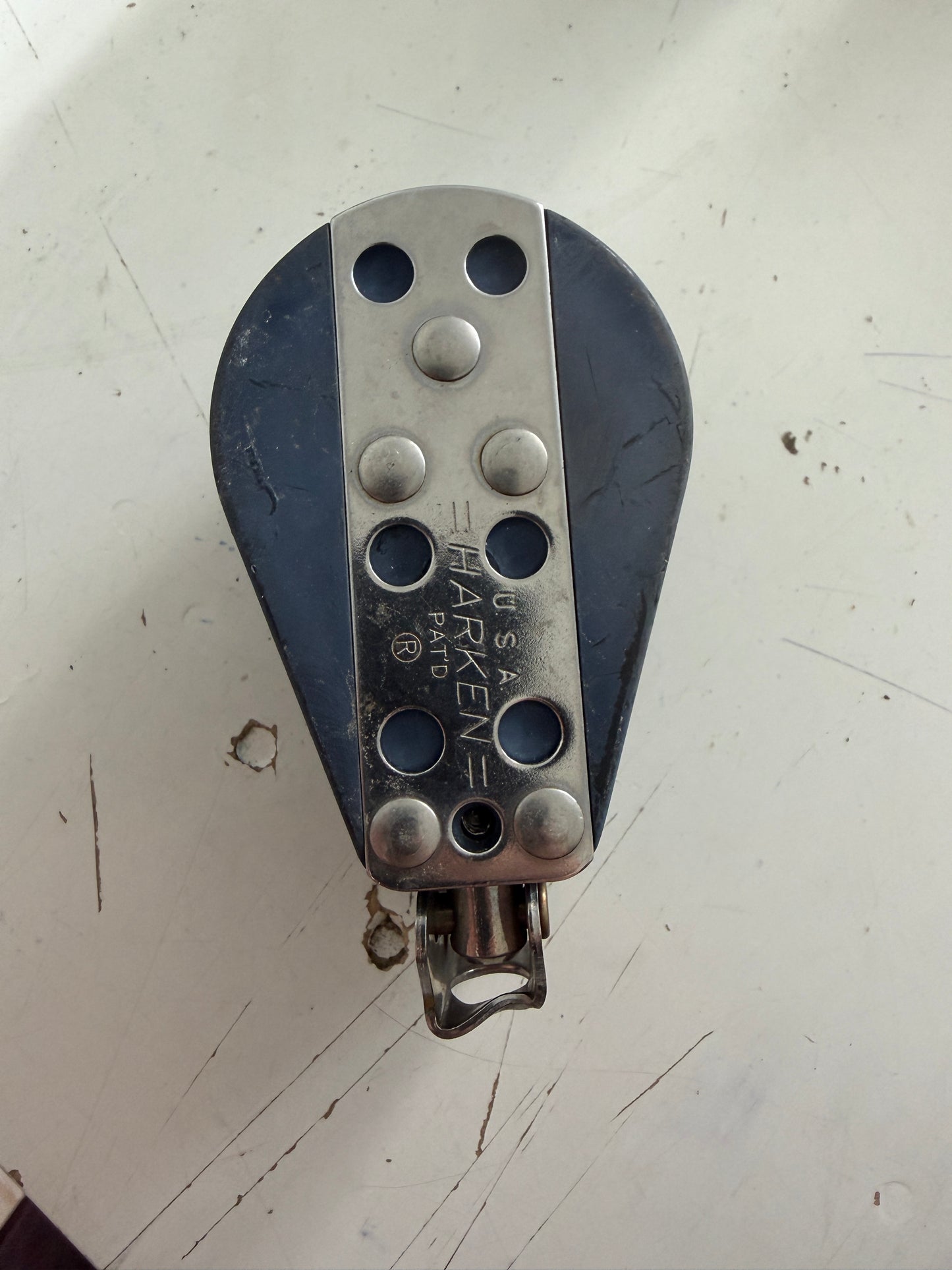 Harken 2 1/4" Fixed Double Block - 3/8" Line