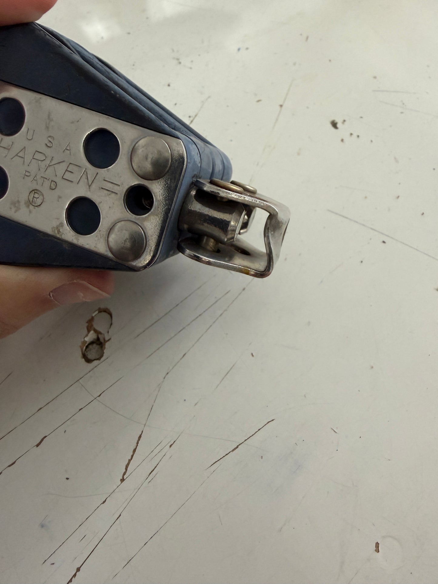 Harken 2 1/4" Fixed Double Block - 3/8" Line