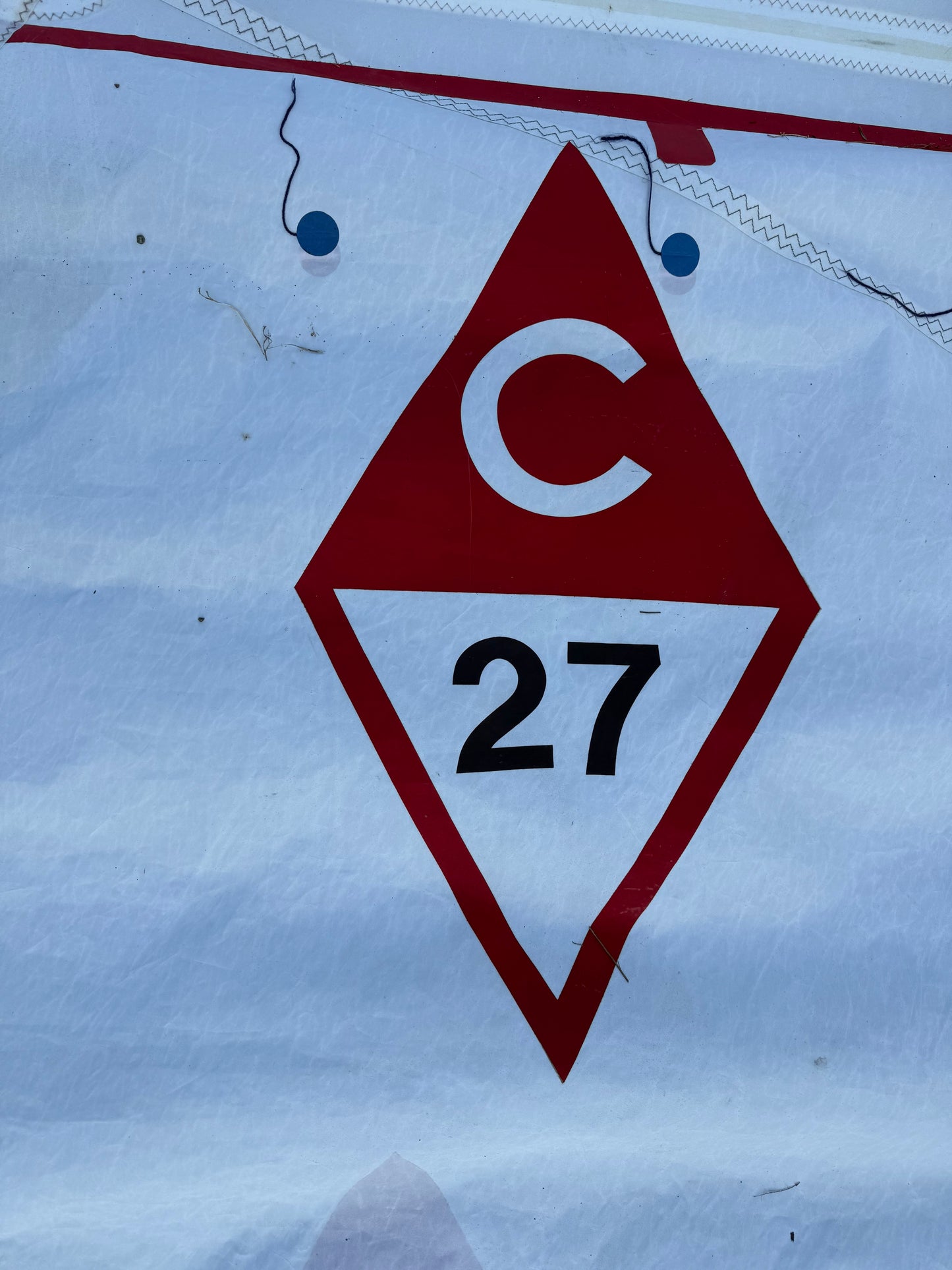 Catalina 27 Main Sail - 30'1" x 26'6" x 10'5"