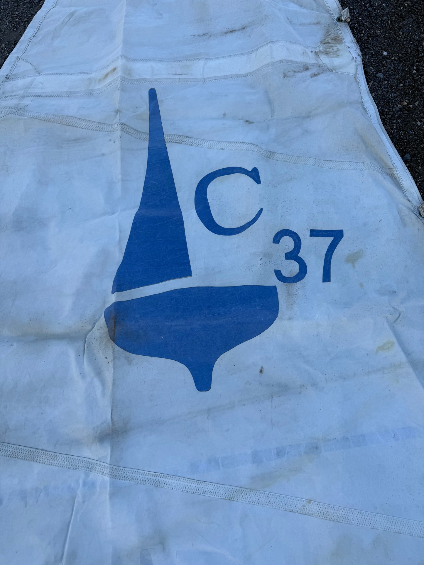 Crealock 37 Main Sail - 38' x 36' x 12'3"