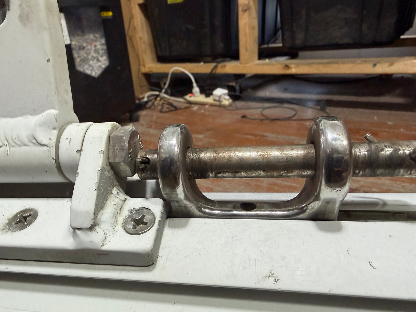 Mast Base With Gooseneck