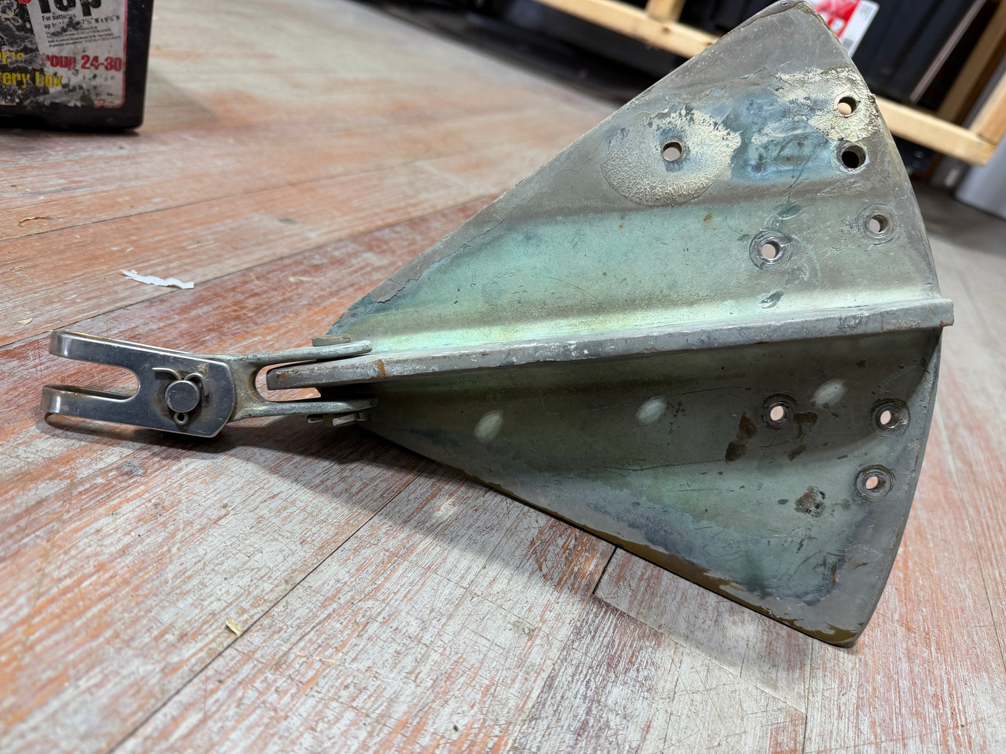 Bronze Bow Strap - 14" Long Front