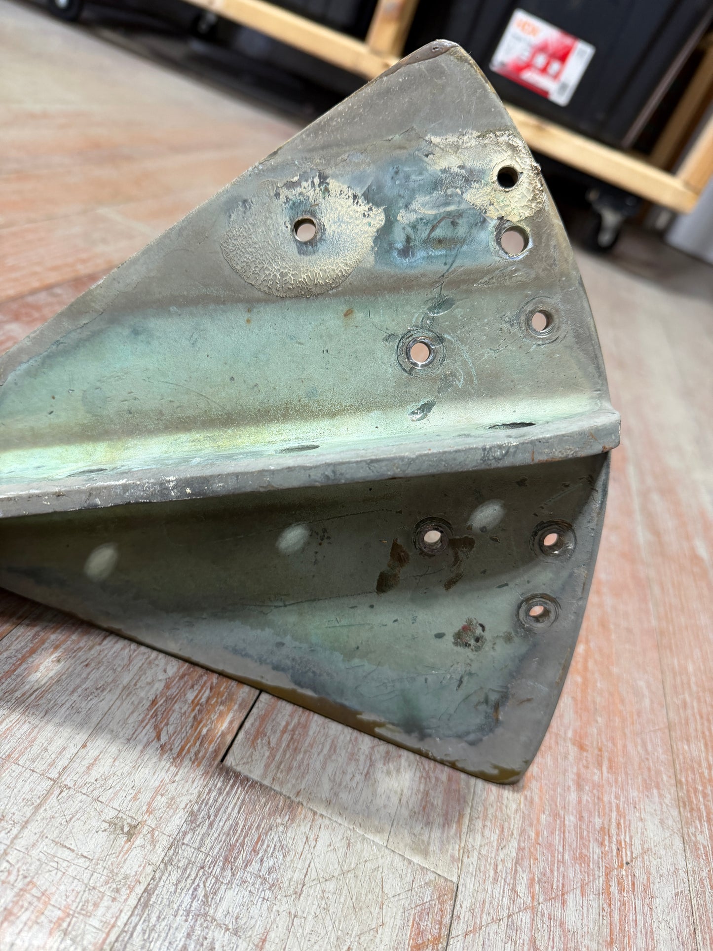 Bronze Bow Strap - 14" Long Front