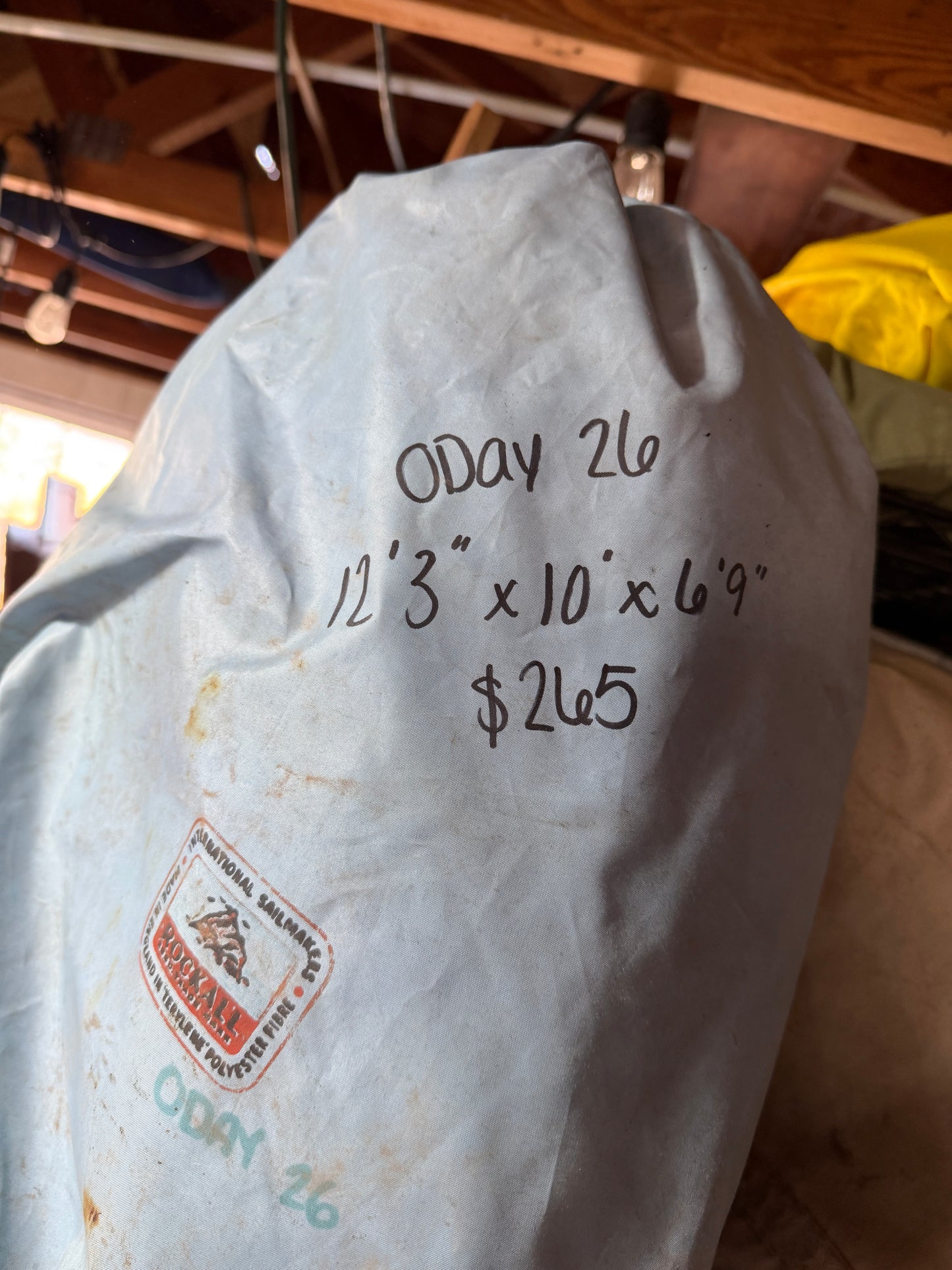 ODAY 26 Small Sail - 12’3” x 10’ x 6’9”