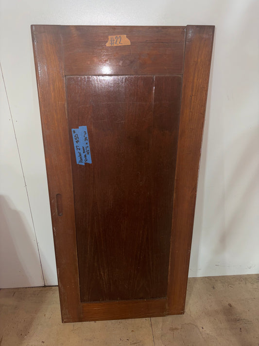 Hunter 27 Interior Sliding Door - 42" x 30" x 7/8" -- #22