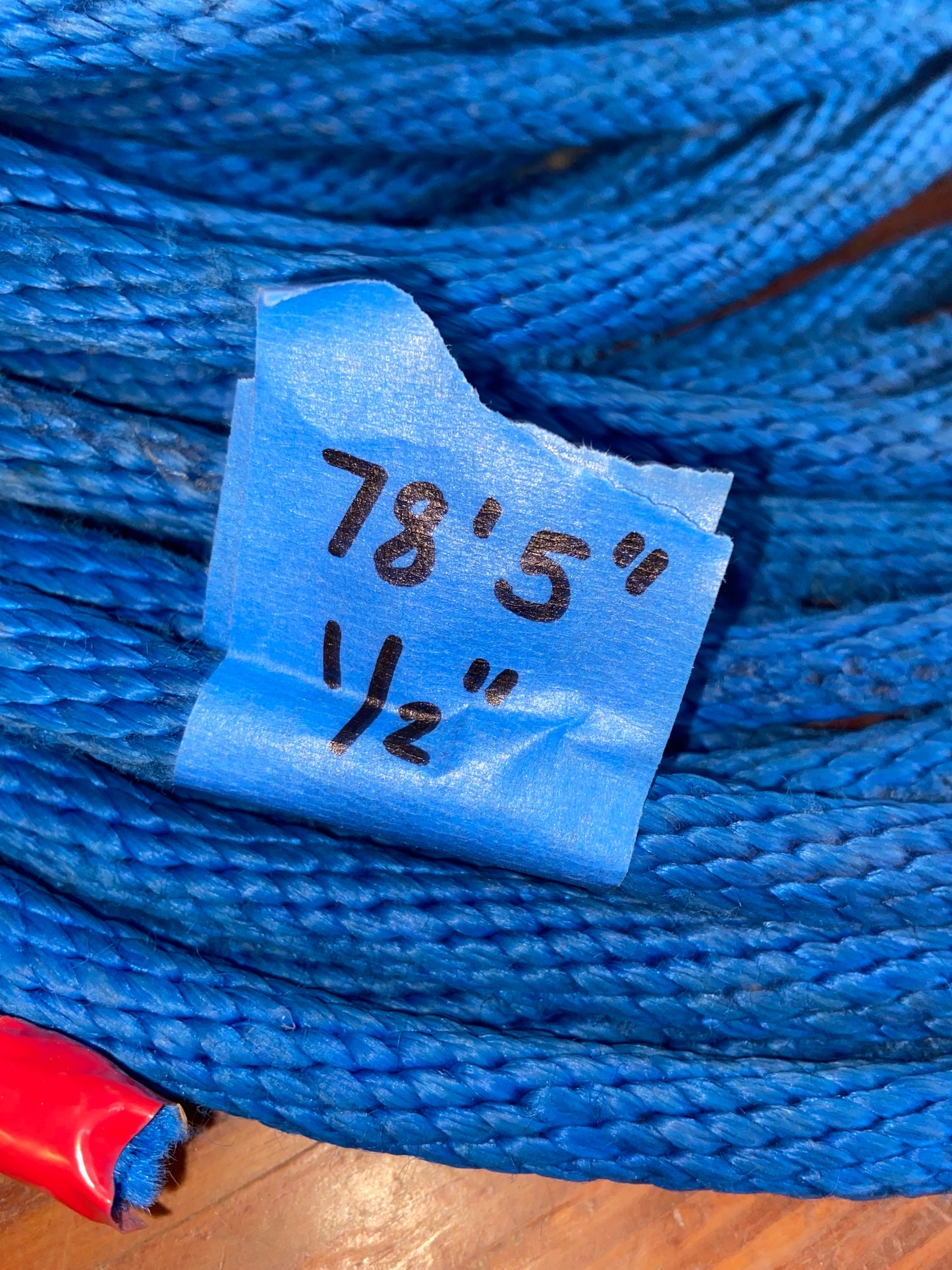 78’5” OF 1/2” Line