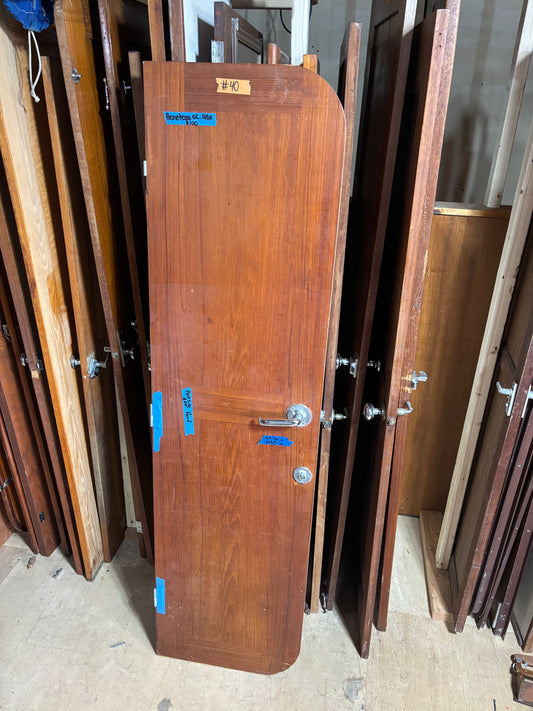 Beneteau OC 400 Portside AFT Head Interior Door - 62 1/2" x 16 3/4" x 1" -- #40