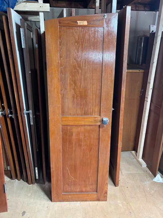 Interior Door - 68" Longer Side x 65 3/8" Shorter Side x 22" Wide x 7/8" Thick -- #45