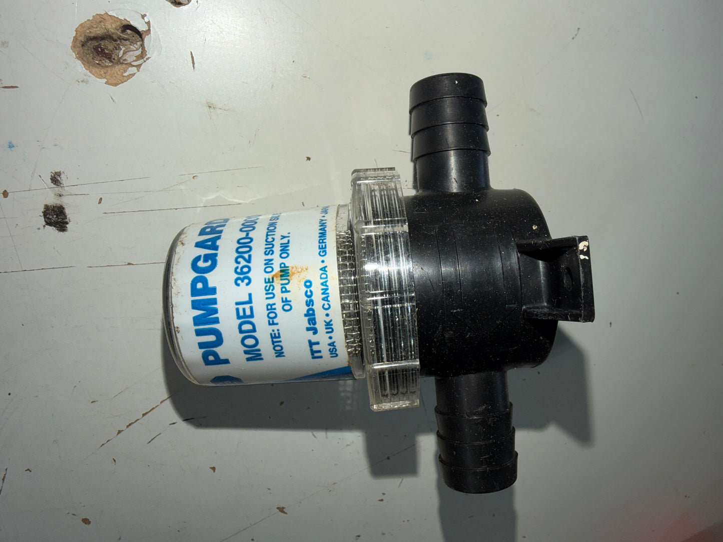 Jabsco Pumpguard Strainer Model 36200-0000