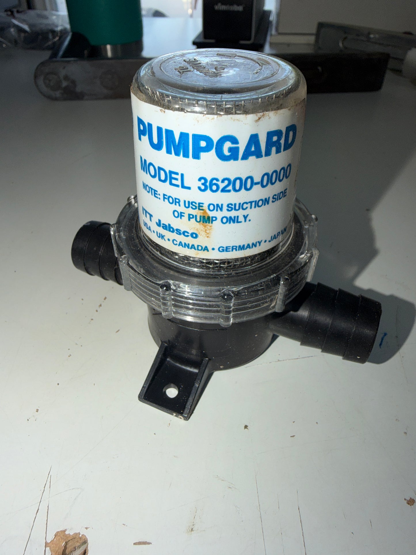 Jabsco Pumpguard Strainer Model 36200-0000