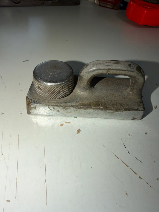 1" Chromed Bronze Track Car