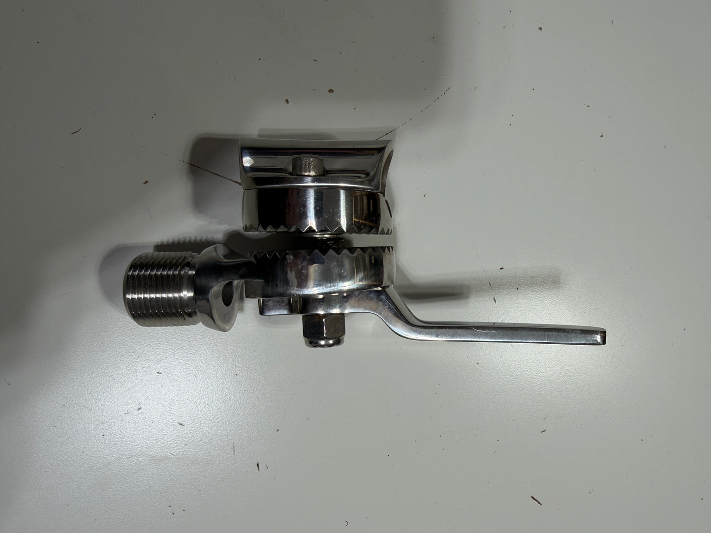 Stainless Rail Mount Antenna Holder