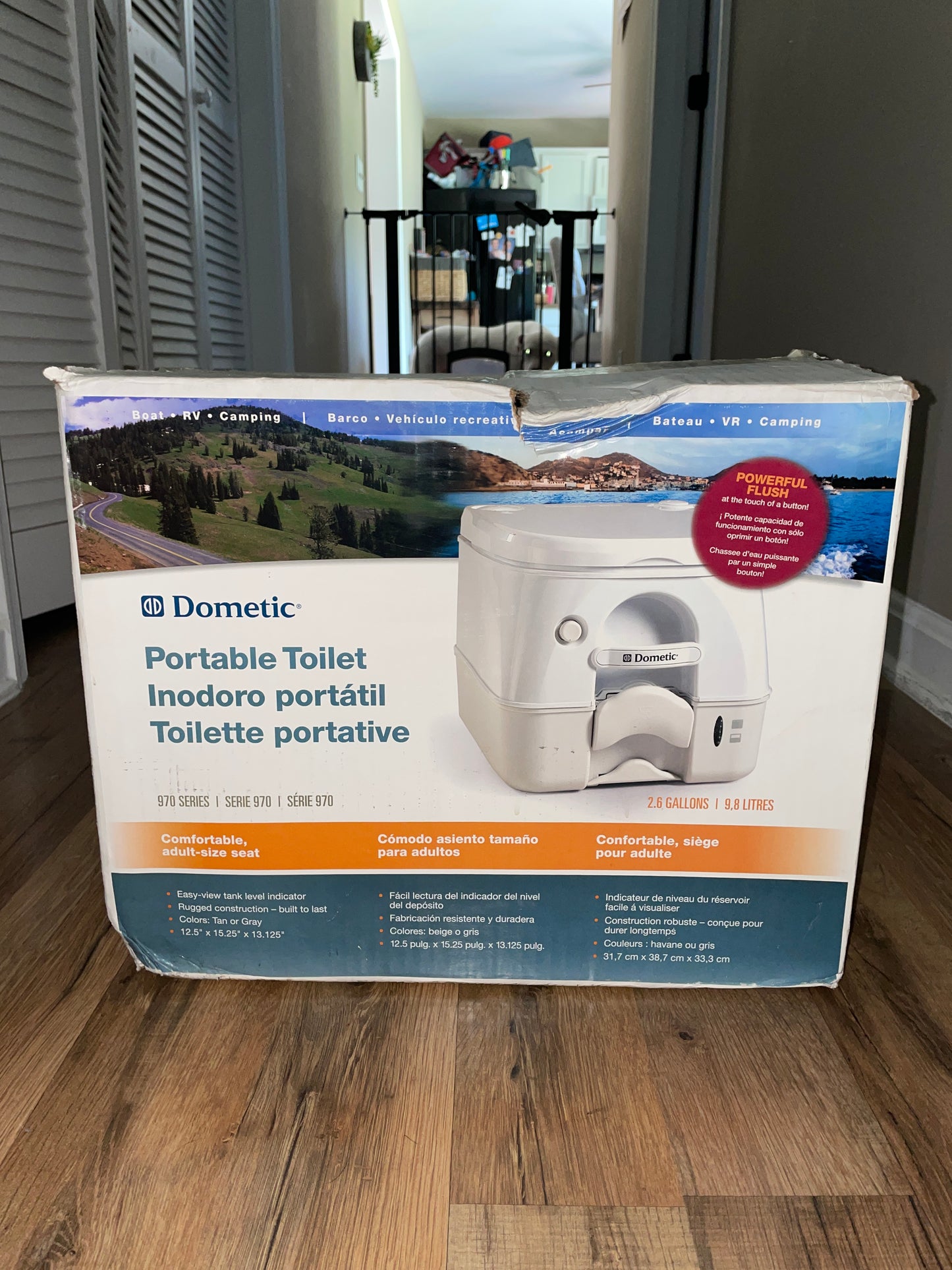 Dometic Portable Toilet MODEL SA 972