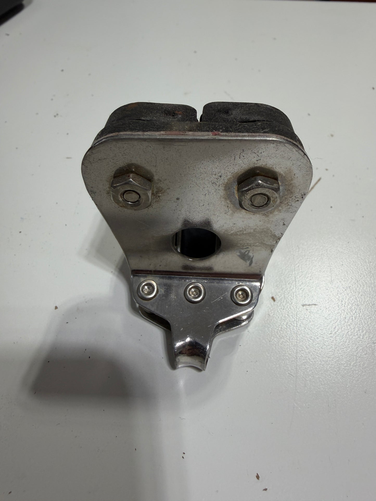 Small Harken Triple Block With Cam Cleat - 1/4" Line