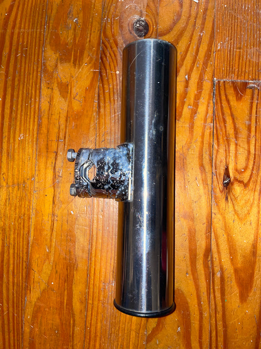 Stainless Rail Mount Fishing Rod Holder
