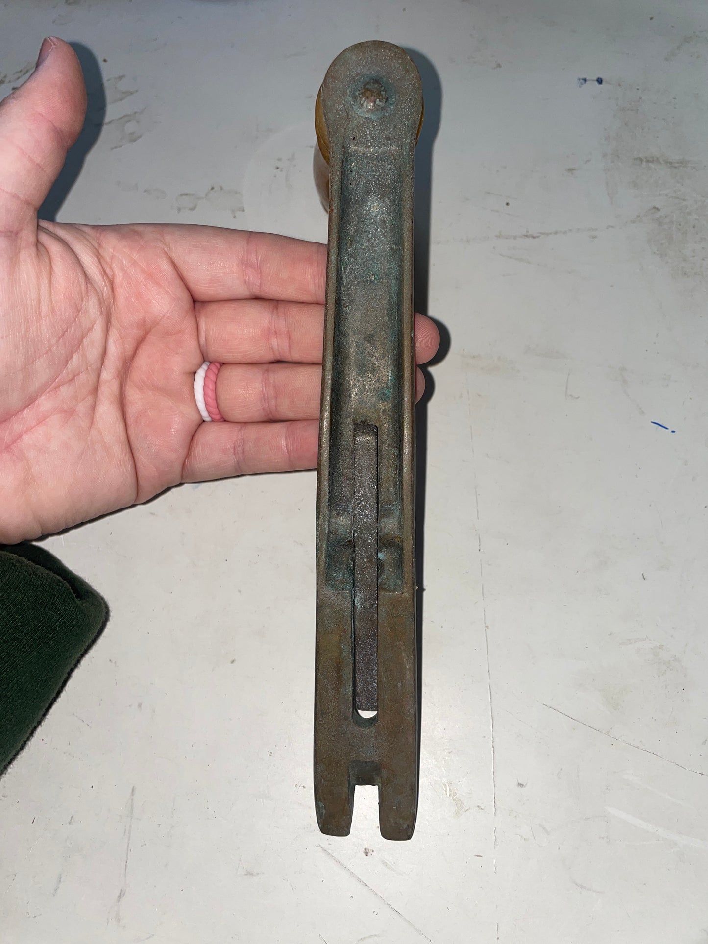 Vintage Bronze 8” - 1 1/4” Insert Winch Handle
