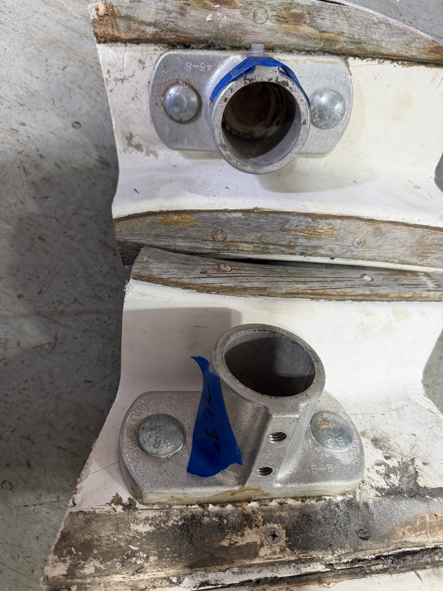 Aluminum Davits Off CNC 30