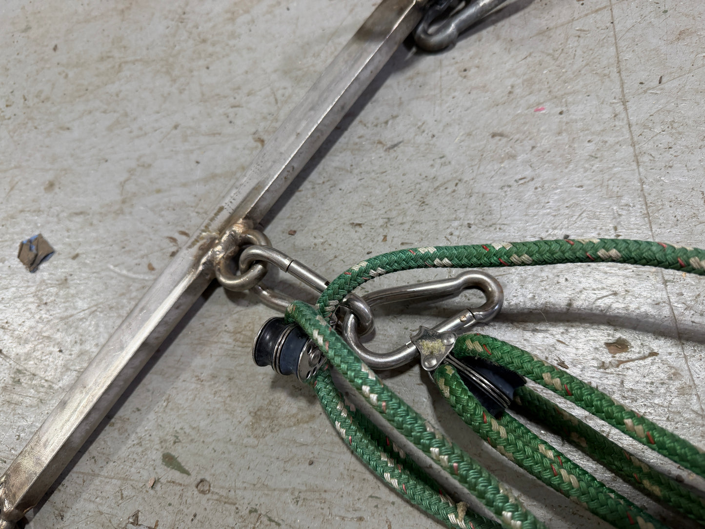 Aluminum Davits Off CNC 30