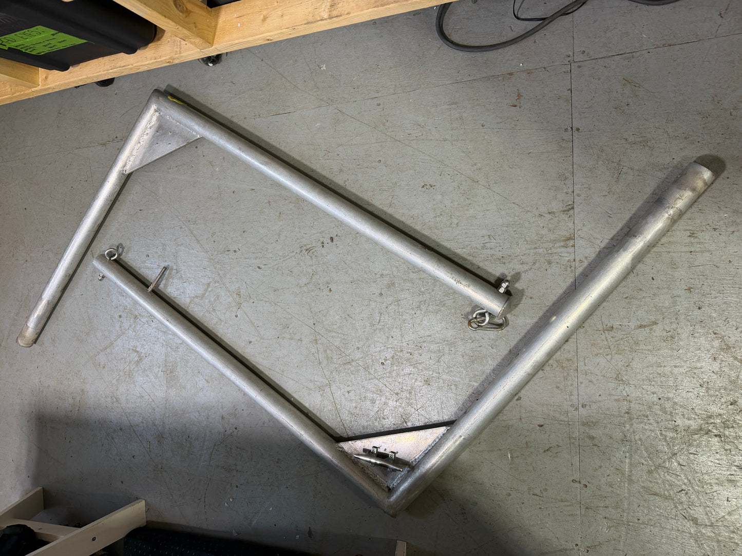 Aluminum Davits Off CNC 30