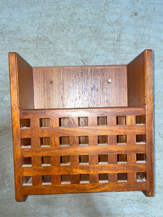 Pearson 323 Seateak Magazine Rack #60510