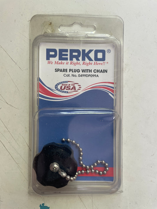 Perko Spare Plug With Chain - NEW