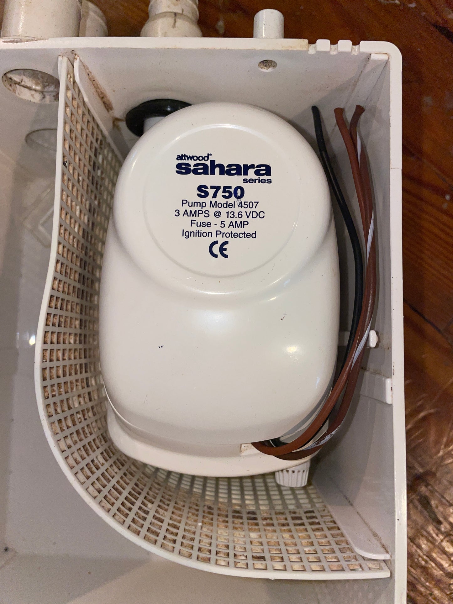 Attwood Sahara S750 Shower Sump System