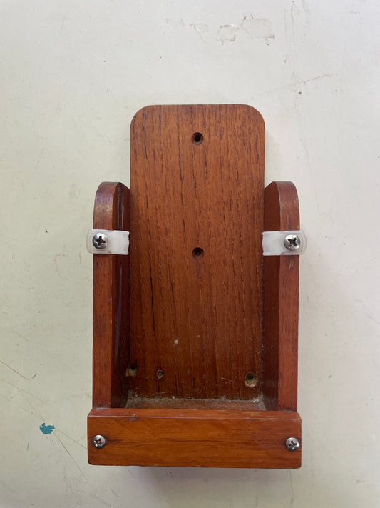 Seateak Radio Holder - 3 1/2” Long x 2 3/8” Wide x 6 1/2” Tall