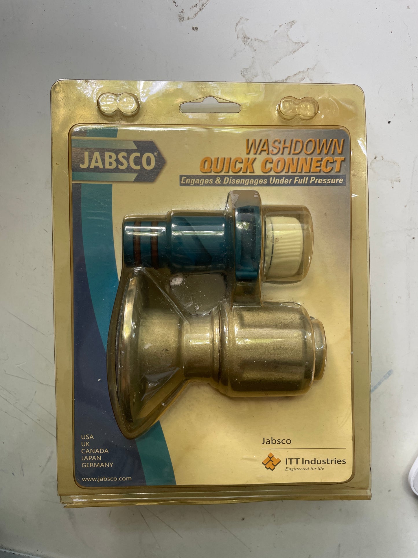 Jabsco Washdown Quick Connect Model 31911-0000 NEW