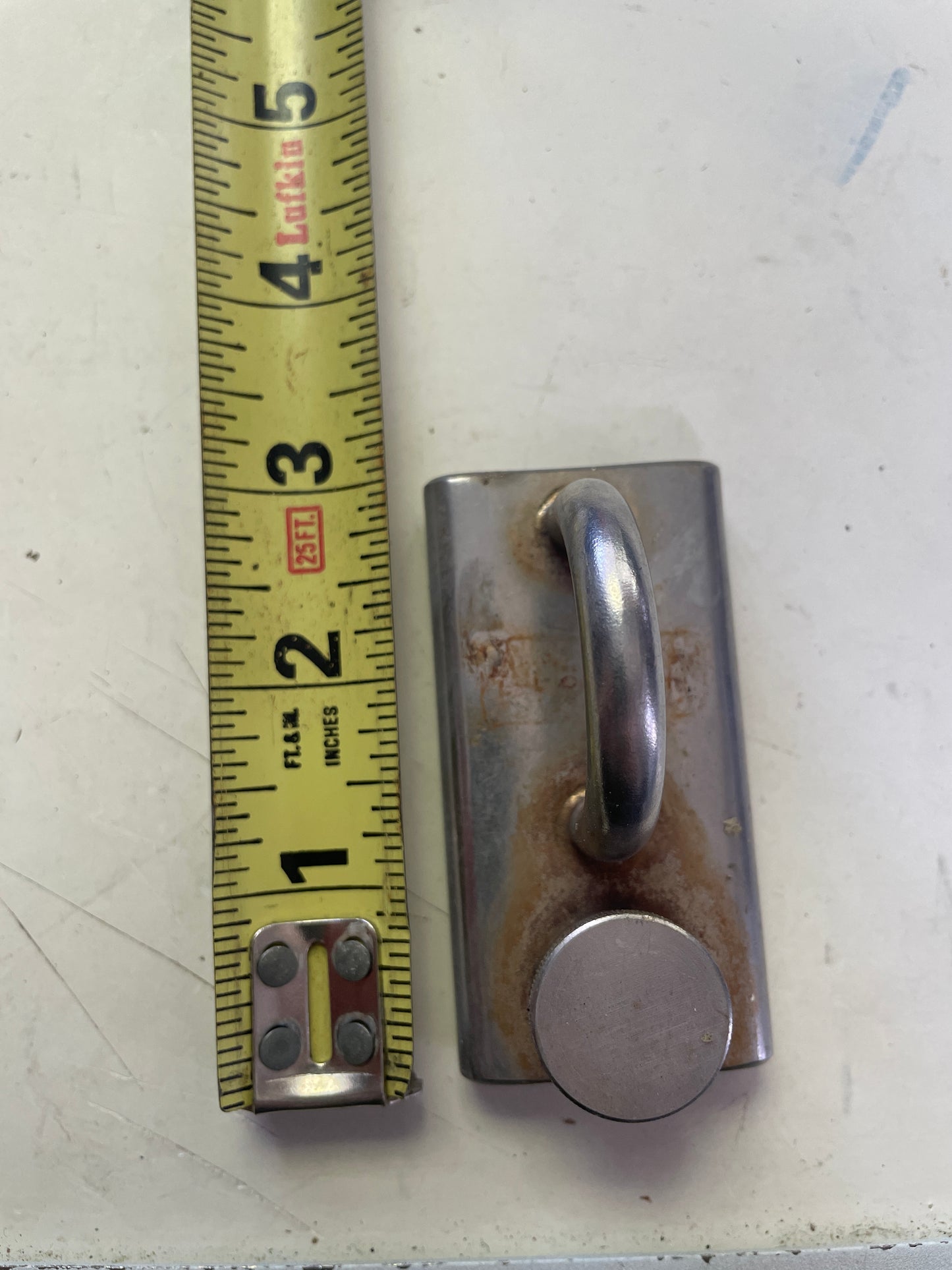 Short 1 1/4” Stainless Steel Screw Top Track Car