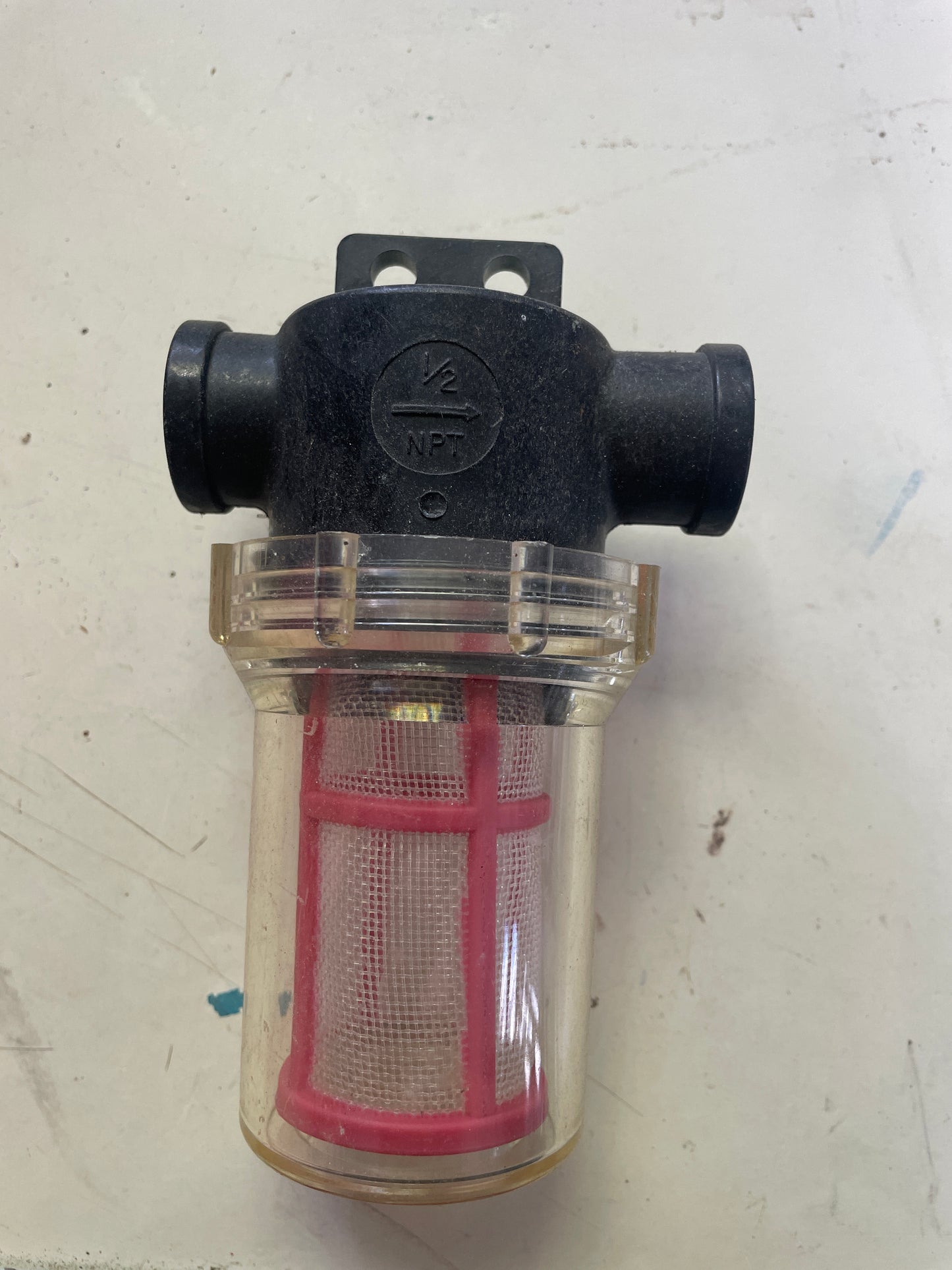 NPT 1/2” Strainer - Polypropylene Nylon Material