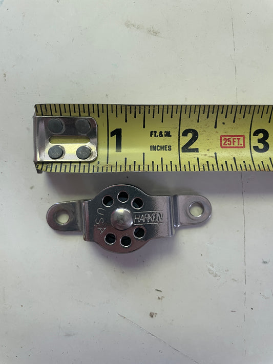 Harken Micro Cheek Block - 1” Sheave - 1/4” Line
