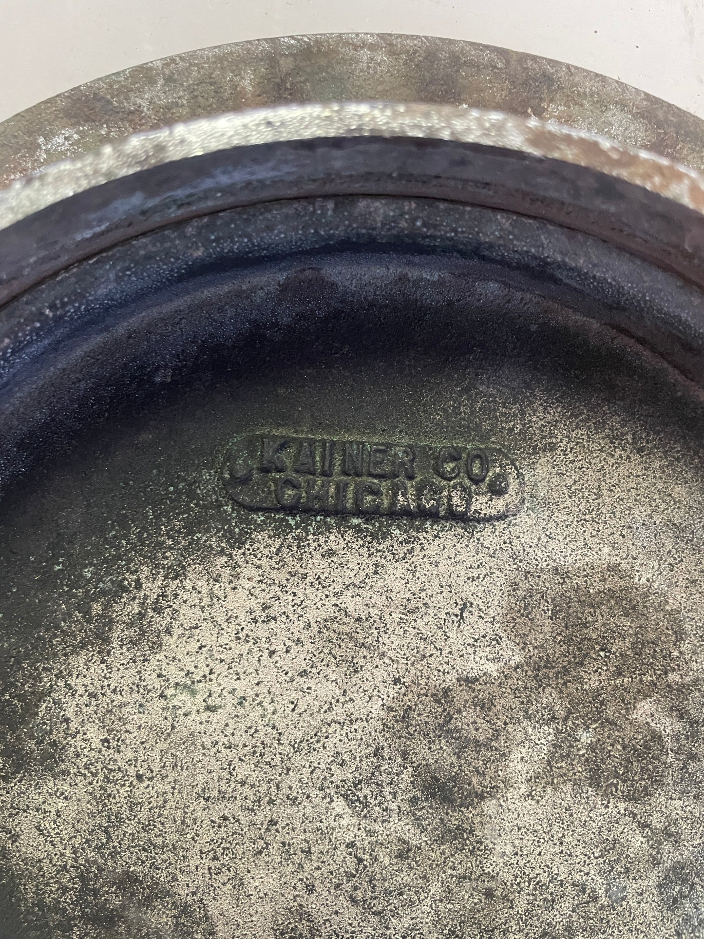 Kainer 6 3/8” ID Solid Bronze Deck Plate - 8” Total Diameter