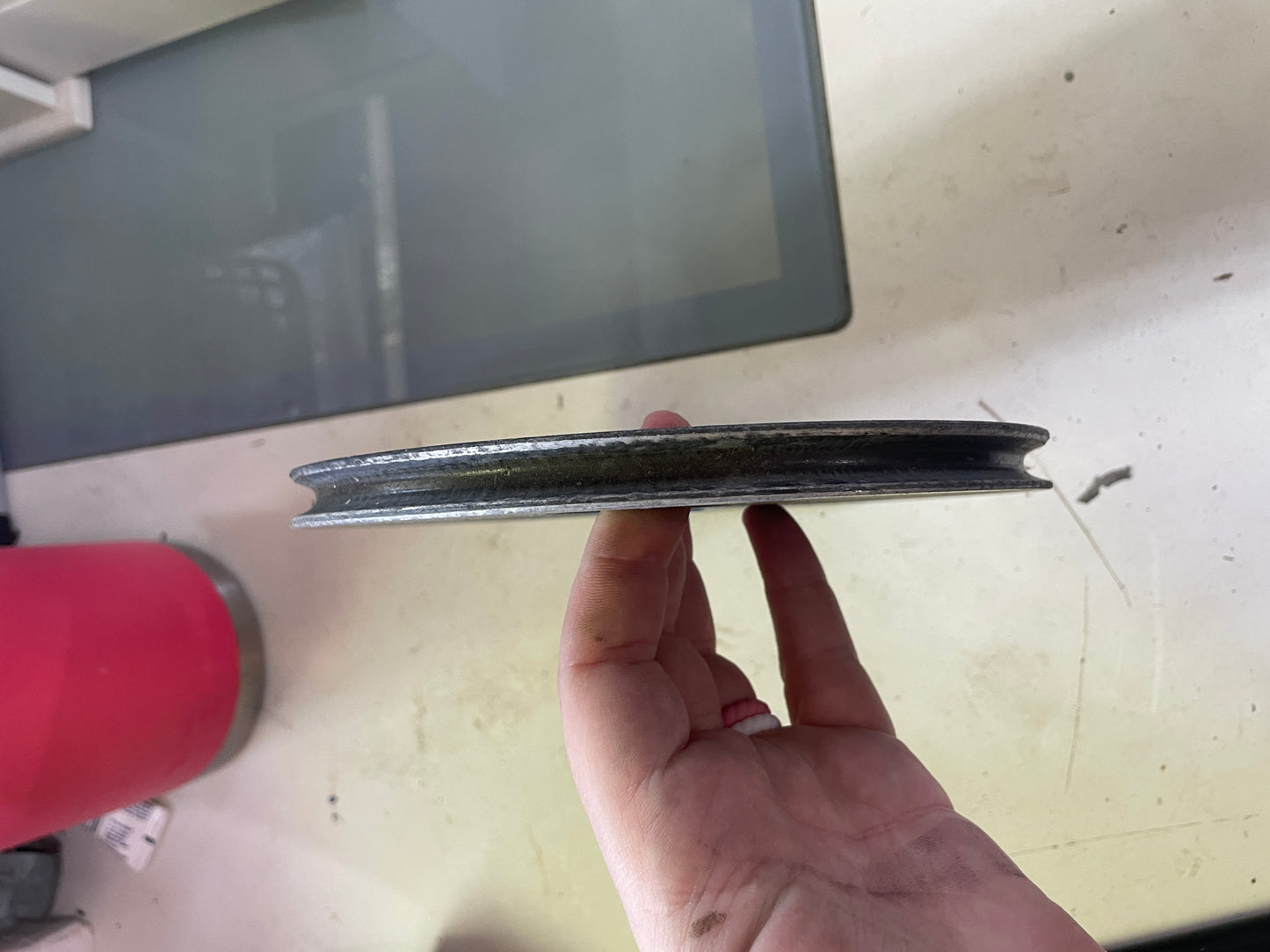 Stainless Steel 7” Pulley - 5/16” Wire