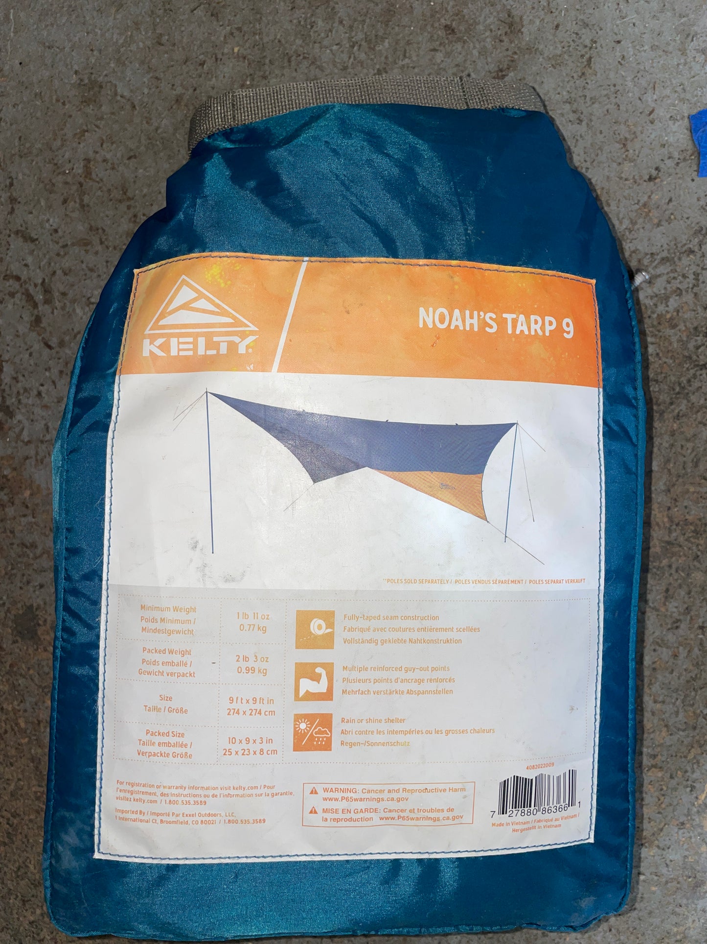 Keltys - Noahs Tarp 9 - 9’ x 9’