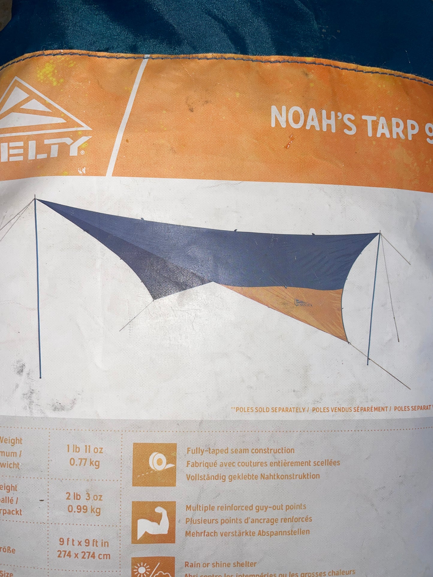 Keltys - Noahs Tarp 9 - 9’ x 9’