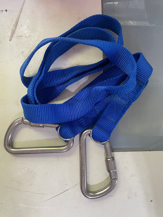 West Marine Standard Safety Tether - Locking Carabiners