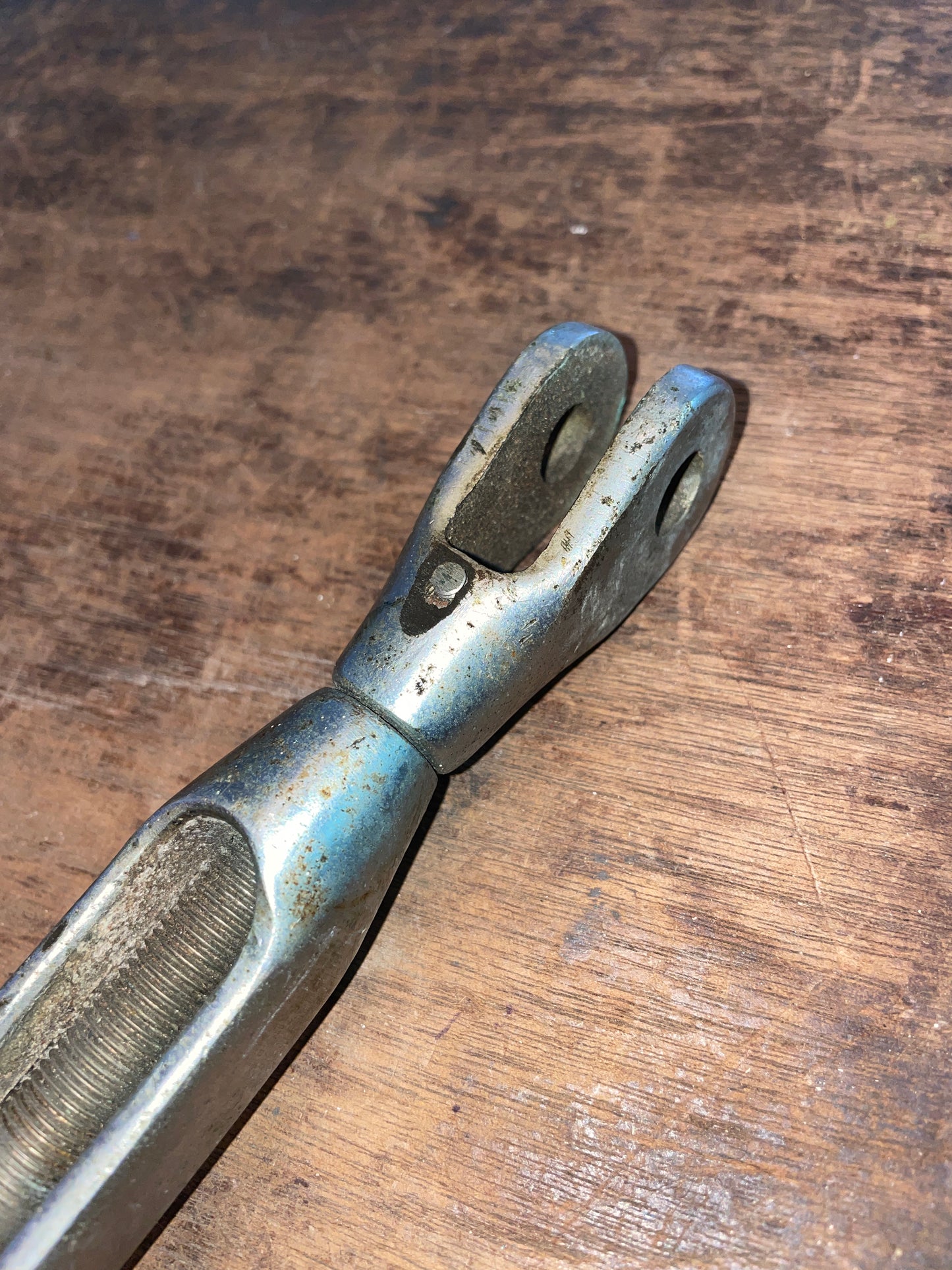 SS 7/16” Openbodied Turnbuckle